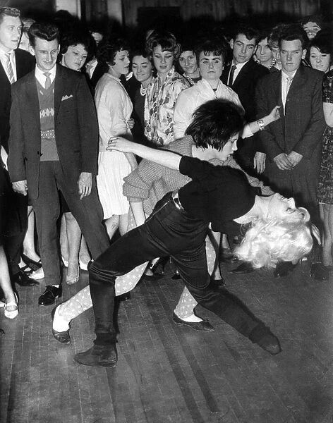 Newcastles Majestic Ballroom in January 1962, and The Twist is all the rage