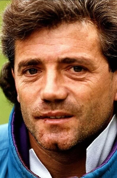 Newcastles manager Kevin Keegan pictured after being beaten up April 1991