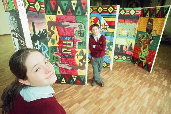 Newlands School, Middlesbrough, 17th November 1997. Cultural Education