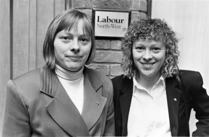 Framed Print : Newly chosen as Labour candidate for the Wallasey constituency