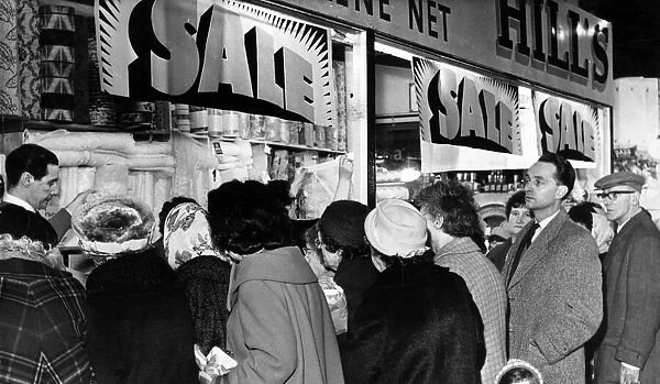 Newly opened St Johns Retail Market, Liverpool, 28th February 1964