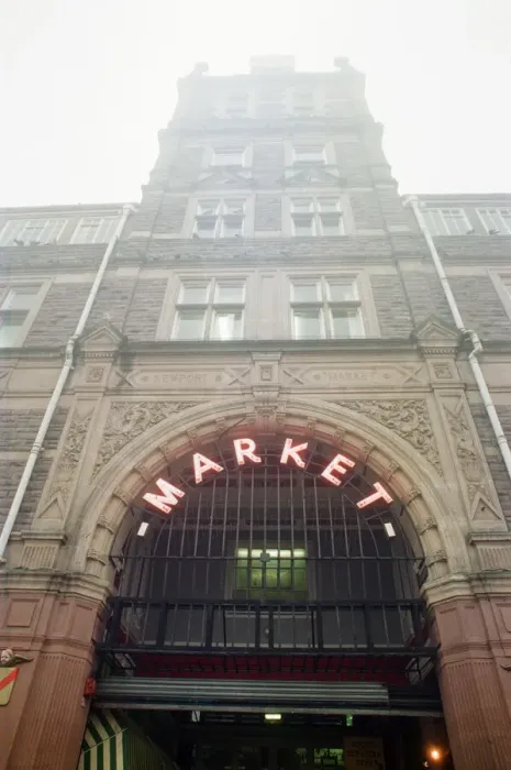 Framed Print : Newport market, a traditional Victorian indoor market, built in 1854 in Newport Framed Print : Newport market, a traditional Victorian indoor market, built in 1854 in Newport
