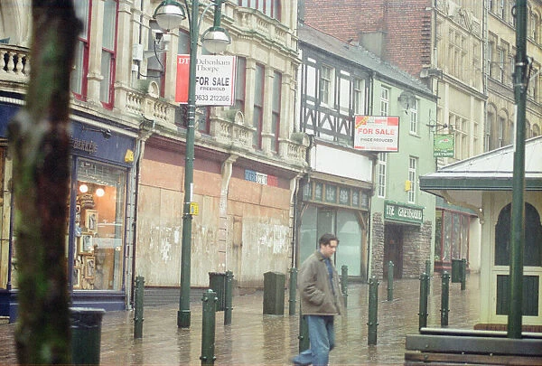 Newport, South Wales. General views and scenes, 27th January 1995