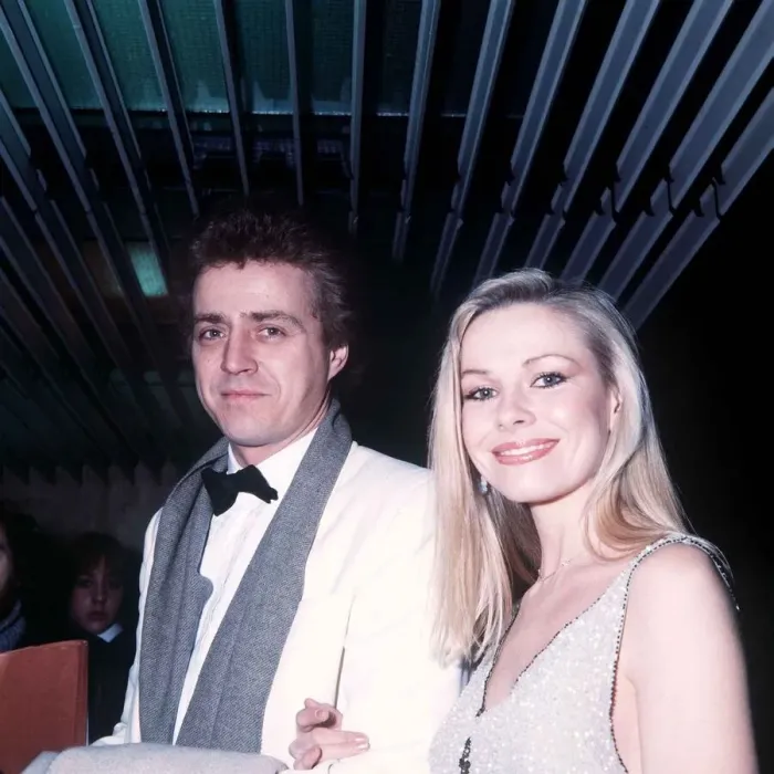 Framed Print : Nicholas Ball actor and Pamela Stephenson actress comedienne attending the British Framed Print : Nicholas Ball actor and Pamela Stephenson actress comedienne attending the British