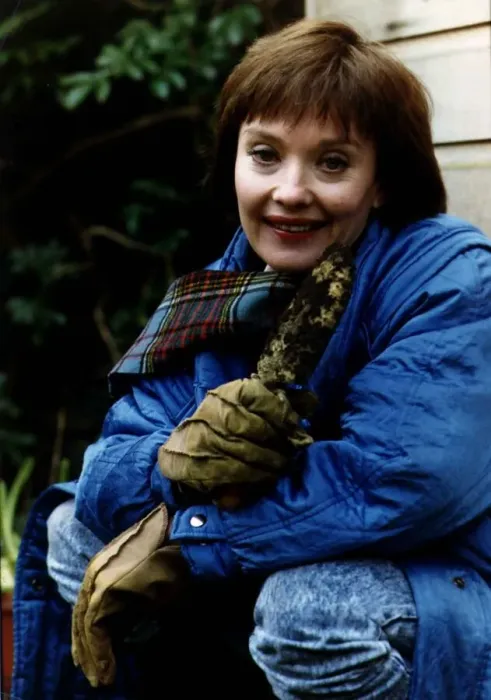 Framed Print : Nicola Pagett - January 1989 British actress born in Cairo Egypt