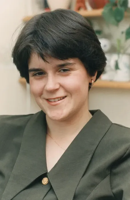 Framed Print : Nicola Sturgeon of Dreghorn Ayrshire S. N. P Candidate 23rd August 1991 Framed Print : Nicola Sturgeon of Dreghorn Ayrshire S. N. P Candidate 23rd August 1991