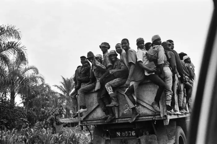 Framed Print : The Nigerian Civil War, also known as the Biafran War endured for two and a half years Framed Print : The Nigerian Civil War, also known as the Biafran War endured for two and a half years