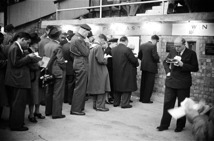 Framed Print : A night at the dogs, general views of the track and characters that work at the Greyhound Framed Print : A night at the dogs, general views of the track and characters that work at the Greyhound