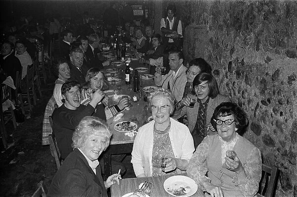 A night out in Majorca, Spain, August 1971