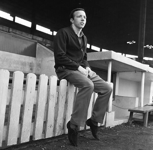 Nobby Stiles Preston North Ends new signing from Manchester United seen here during