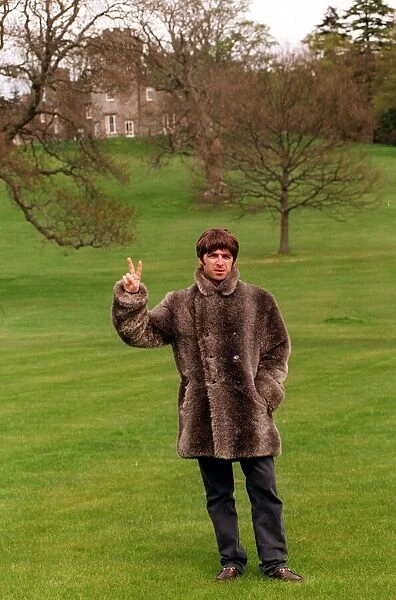 Noel Gallagher at Balloch Castle where Oasis will have their concert in August