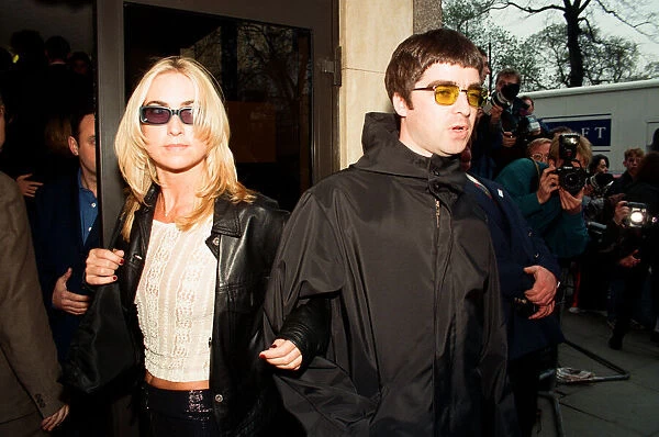 Noel Gallagher and is girlfriend Meg Matthews at The Capital Awards in London