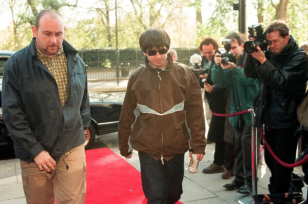 Noel Gallagher of Oasis arrives at The Park Lane Hotel for the Q Awards