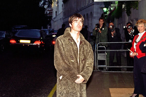 Noel Gallagher of Oasis arriving for The Mercury Pop Awards in London