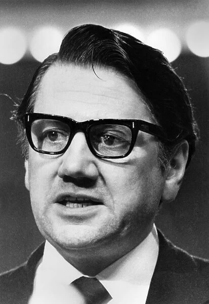 Norman Atkinson, MP for Tottenham, photographed during the 1973 Labour Party conference