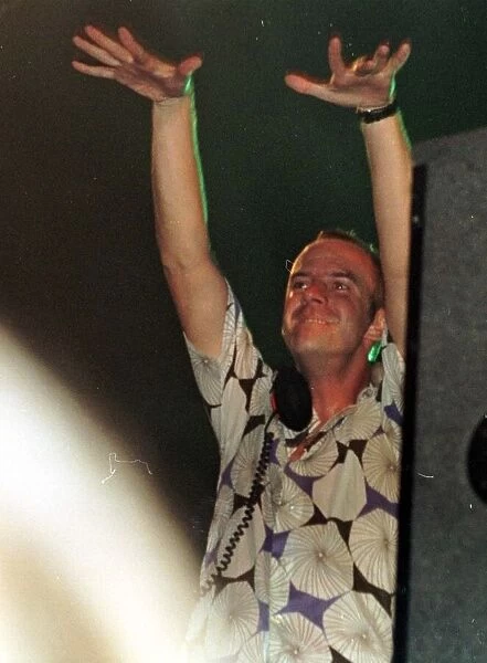 Norman Cook T in the Park concert 11th July 1999 open air concert Balado Airfield