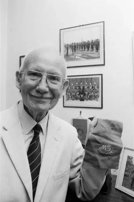 Framed Print : Norman Edwards, from Sutton Coldfield, aged 92. Former chairman Framed Print : Norman Edwards, from Sutton Coldfield, aged 92. Former chairman