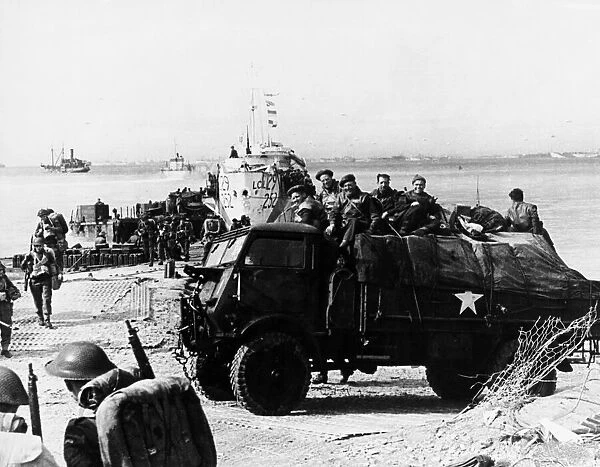 The Normandy landings were the landing operations on Tuesday