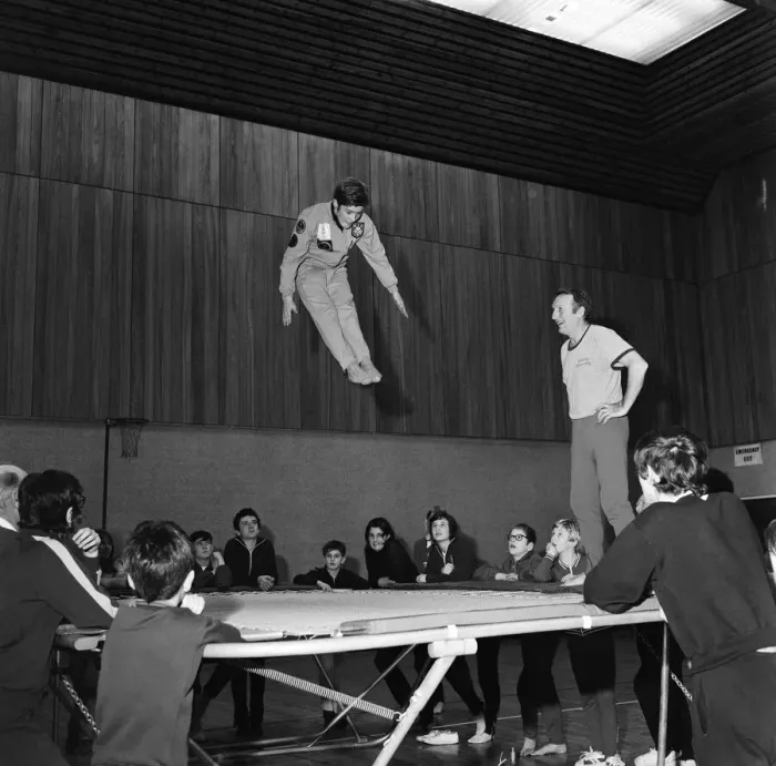 Framed Print : North East Counties swimming training session. Circa 1971 Framed Print : North East Counties swimming training session. Circa 1971