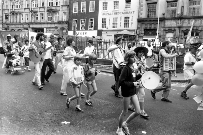 Framed Print : North East Festivals The New Wave Parade through the centre of Newcastle to begin Framed Print : North East Festivals The New Wave Parade through the centre of Newcastle to begin