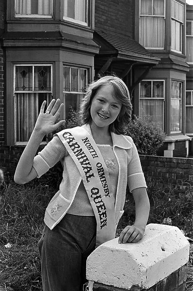 North Ormesby Carnival Queen. Circa 1976