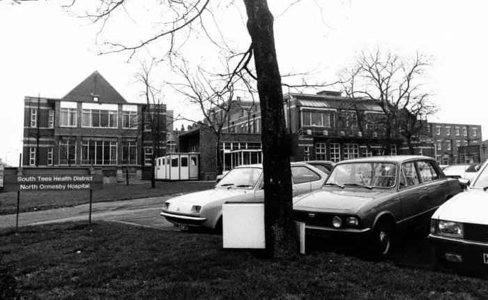 Framed Print : North Ormesby Hospital. 28th January 1981 Framed Print : North Ormesby Hospital. 28th January 1981