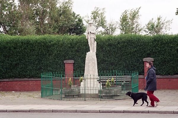 North Skelton war memorial in the Garden of Remembrance. 16th June 1994