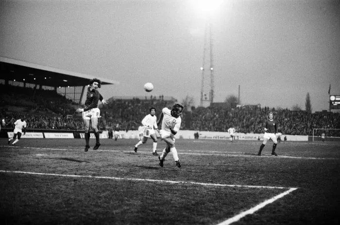 Framed Print : Northern Ireland 1-1 Portugal, World Cup Qualifier, Highfield Road, Coventry Framed Print : Northern Ireland 1-1 Portugal, World Cup Qualifier, Highfield Road, Coventry