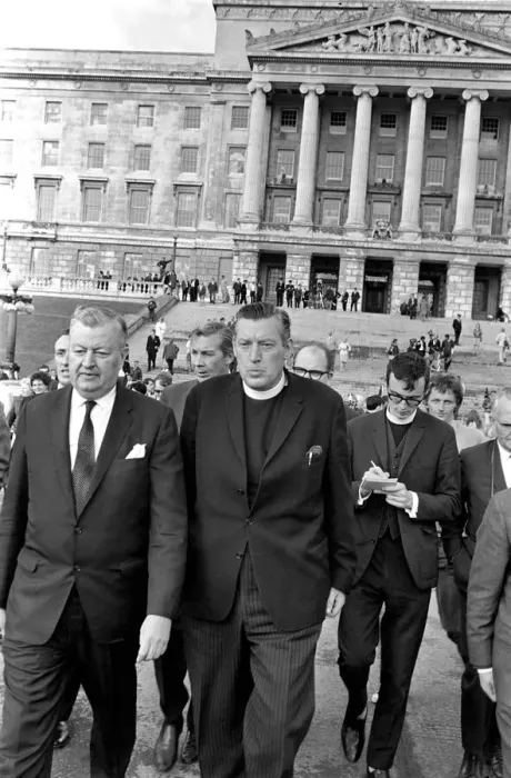 Framed Print : Northern Ireland August 1969. Reverend Ian Paisley seen here at Stormont Framed Print : Northern Ireland August 1969. Reverend Ian Paisley seen here at Stormont