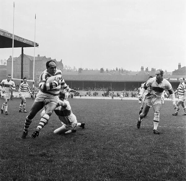 Northern Rugby Football League match at Central Park. Wigan Warriors v Wakefield