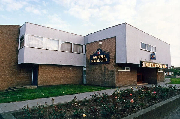 Northern Social Club in Ashington, Northumberland. Circa 1997