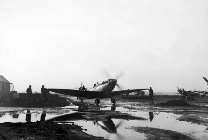 Framed Print : Norwegian pilots operating under the RAF Second Tactical Air Force on the Western front Framed Print : Norwegian pilots operating under the RAF Second Tactical Air Force on the Western front