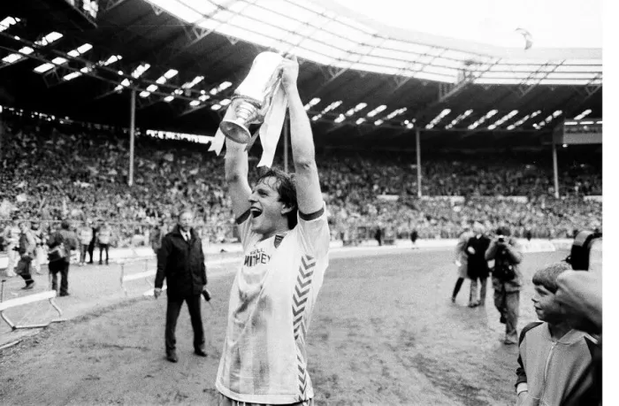 Framed Print : Norwich 1-0 Sunderland 1985 League Cup Final. Mick Channon. 24 / 3 / 1985 Framed Print : Norwich 1-0 Sunderland 1985 League Cup Final. Mick Channon. 24 / 3 / 1985