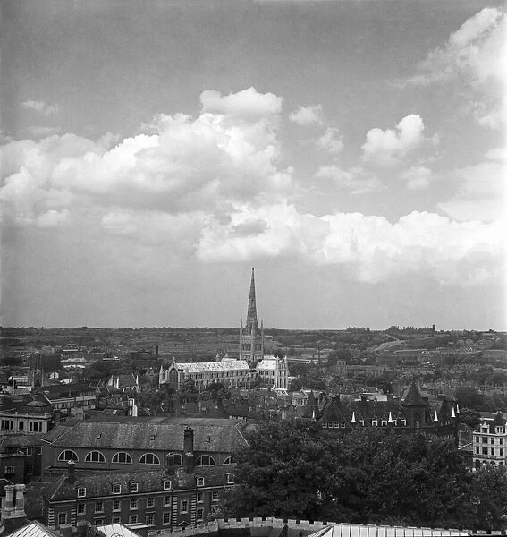 Norwich Cathedral. June 1952 C3020
