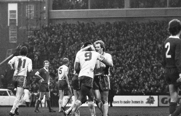 Norwich City FC v. Liverpool, 10th February 1980