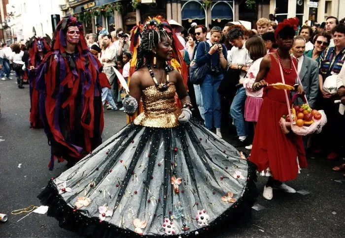 Framed Print : Notting Hill Carnival 1990 Framed Print : Notting Hill Carnival 1990