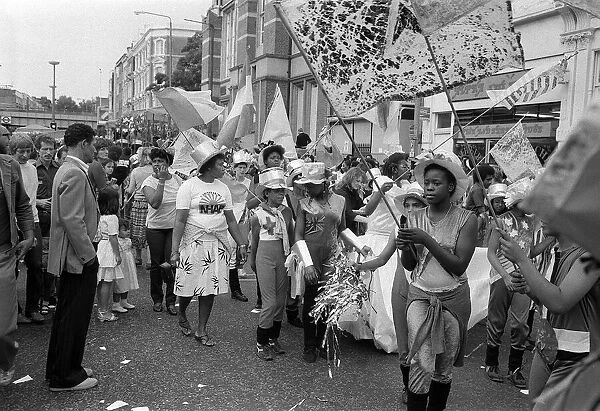 Notting Hill Carnival August 1983 Men, women