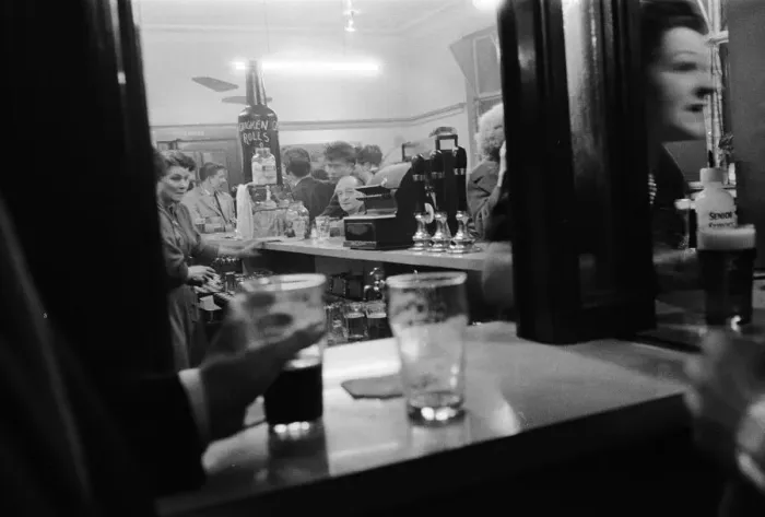 Framed Print : Nottingham City Centre, Saturday Night Sunday Morning Feature 11th - 12th February 1961
