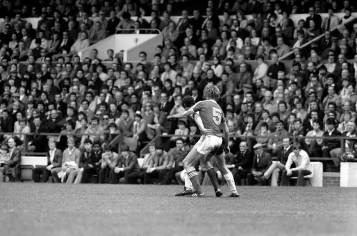 Framed Print : Nottingham Forest 0 v. Liverpool 0. Division Two Football. April 1981 MF02-16-043
