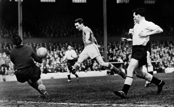 Framed Print : Former Nottingham Forest manager Brian Clough in his playing days for Middlesbrough Framed Print : Former Nottingham Forest manager Brian Clough in his playing days for Middlesbrough