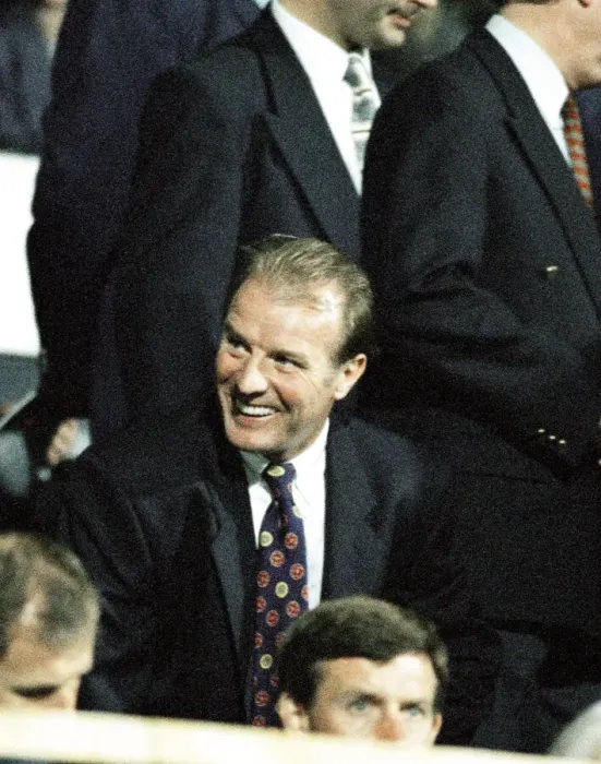Framed Print : Nottingham Forest manager Dave Bassett is all smiles after watching his team beat