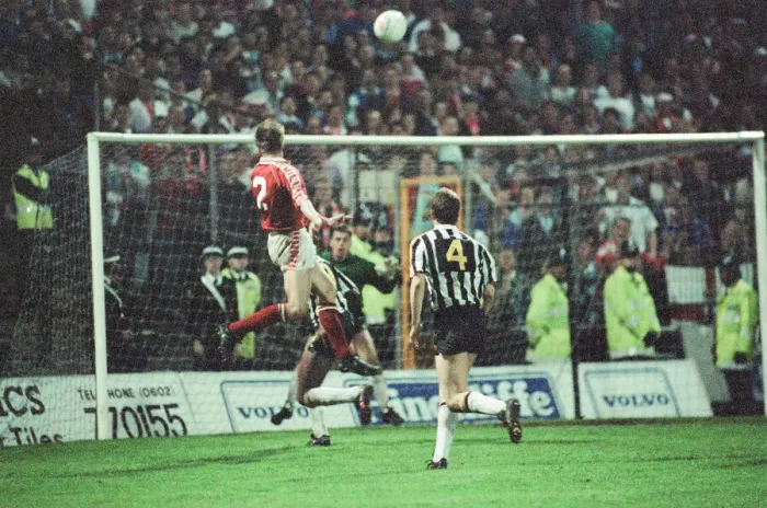 Framed Print : Notts County 1-0 Middlesbrough, League Division Two Play Off 2nd Leg match at Meadow Lane