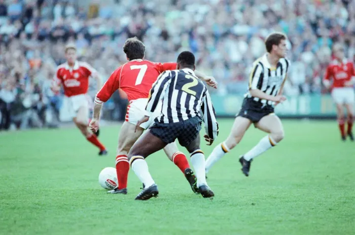 Framed Print : Notts County 1-0 Middlesbrough, League Division Two Play Off 2nd Leg match at Meadow Lane