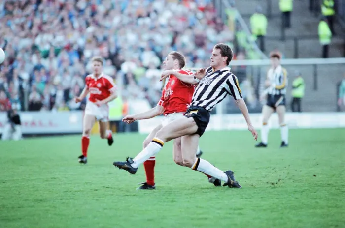 Framed Print : Notts County 1-0 Middlesbrough, League Division Two Play Off 2nd Leg match at Meadow Lane
