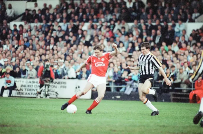 Framed Print : Notts County 1-0 Middlesbrough, League Division Two Play Off 2nd Leg match at Meadow Lane
