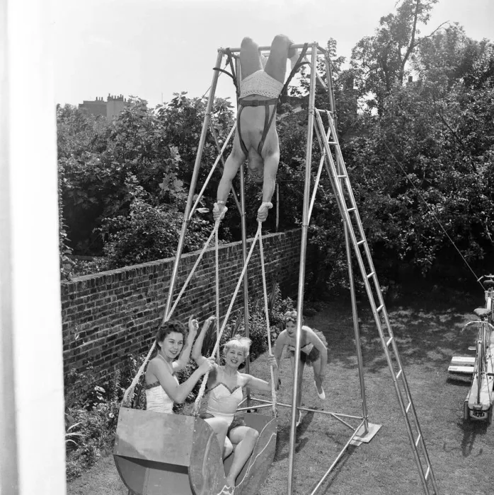Framed Print : A novelty acrobatic machine has been devised by The Amazing Briton Framed Print : A novelty acrobatic machine has been devised by The Amazing Briton