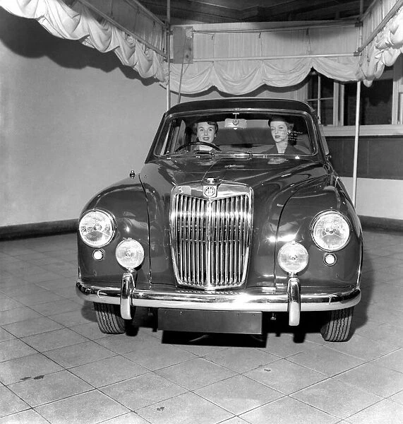 Nuffields have made a new version of the MG Magnette. It is a saloon 1