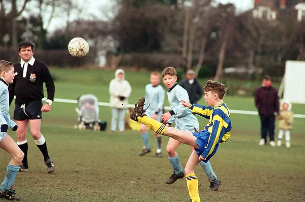 Nunthorpe Athletic v Thornaby Juniors, Under 12s league. 24th January 1993