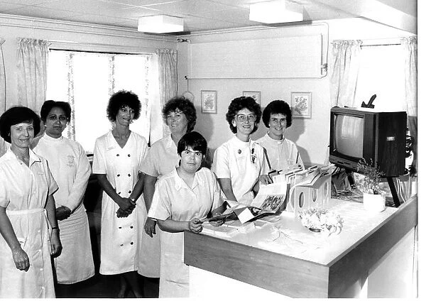Nurses at Coventry & Warwickshire hospitals mammography unit, Stoney Stanton Road