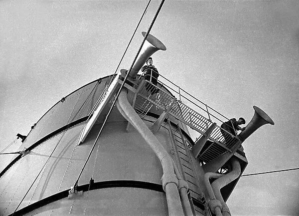 The ocean liner Queen Mary circa 1938